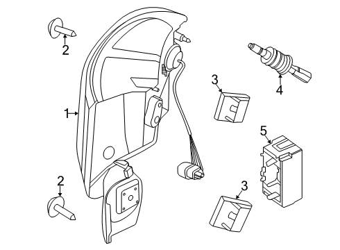 2023 Lincoln Aviator Processor - Lighting Control Diagram for JL7Z-13C788-C