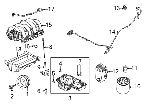 2021 Ford F-250 Super Duty Filters Diagram 6 - Thumbnail