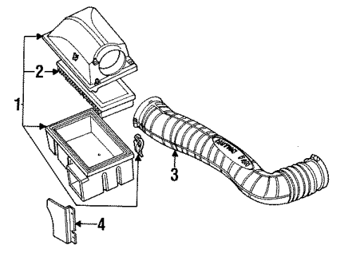 1990 Ford Aerostar Filters Diagram