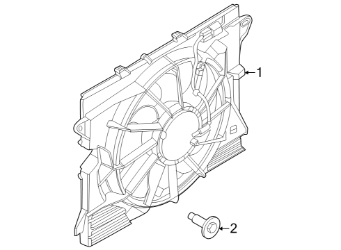 2024 Ford Mustang Cooling Fan Diagram