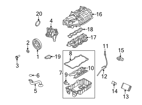 2011 Mercury Milan Senders Diagram 1 - Thumbnail