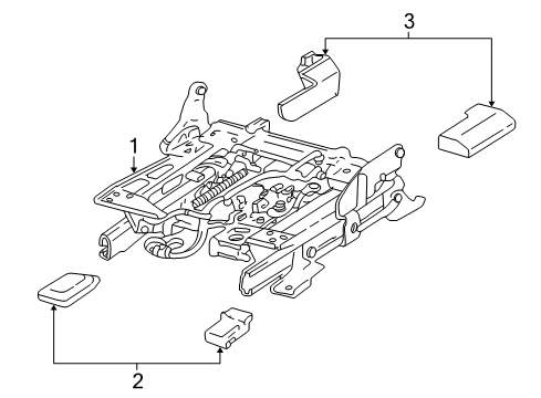 2010 Lincoln Town Car Power Seats Diagram 3 - Thumbnail