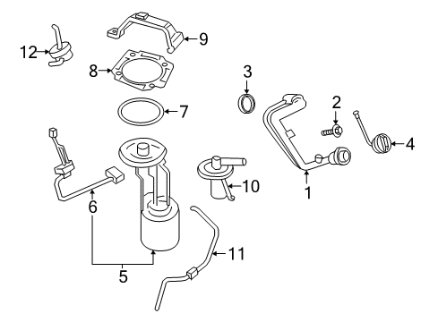 2017 Ford F-250 Super Duty Fuel Supply Diagram 5 - Thumbnail