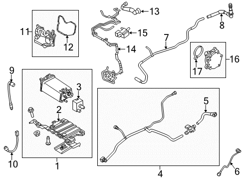 2012 Ford Explorer Emission Components Diagram