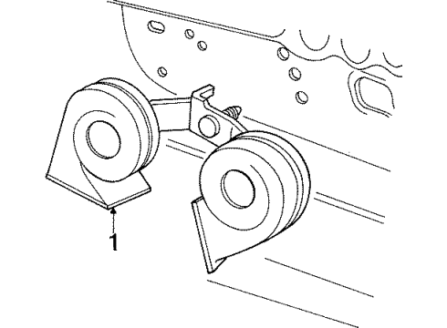 1999 Mercury Mystique Horn Diagram