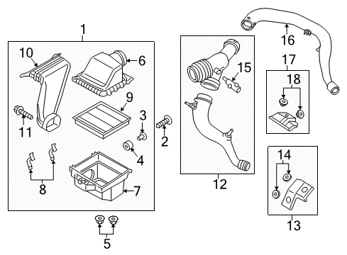 2019 Ford F-150 Air Intake Diagram 4 - Thumbnail