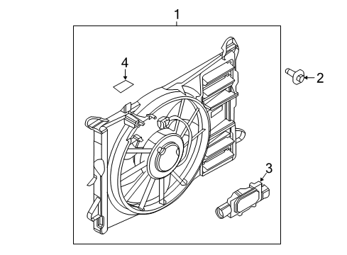 2014 Ford Edge Relay Diagram for CT4Z-8B658-A