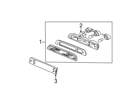 2005 Ford F-350 Super Duty Bulbs Diagram 6 - Thumbnail