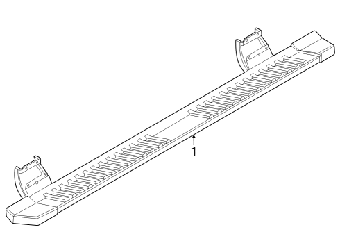 2022 Ford F-150 Lightning Running Board Diagram 3 - Thumbnail