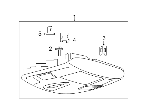 2015 Ford Edge Overhead Console Diagram