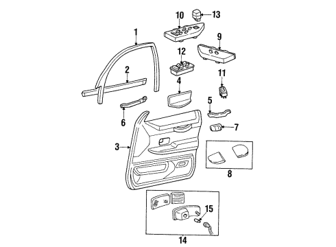 2002 Mercury Grand Marquis Mirrors Diagram