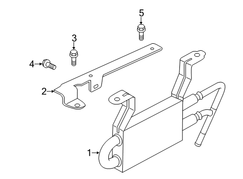 2016 Ford Transit-150 Power Steering Oil Cooler Diagram 2 - Thumbnail