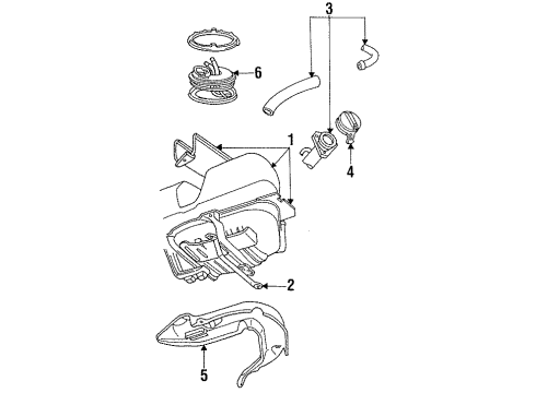 1996 Mercury Cougar Senders Diagram