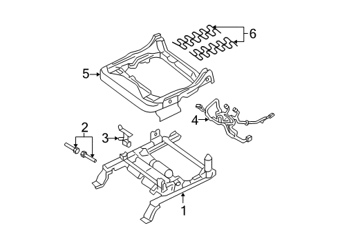 2007 Ford Five Hundred Power Seats Diagram