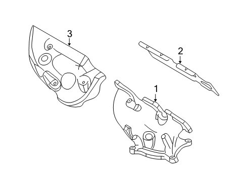 2009 Mercury Sable Exhaust Manifold Diagram