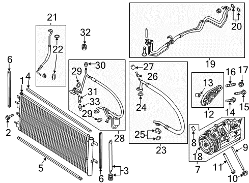 2013 Ford Fusion Tube Assembly Diagram for DG9Z-19972-D