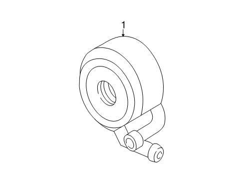 2006 Ford Escape Oil Cooler Diagram 1 - Thumbnail