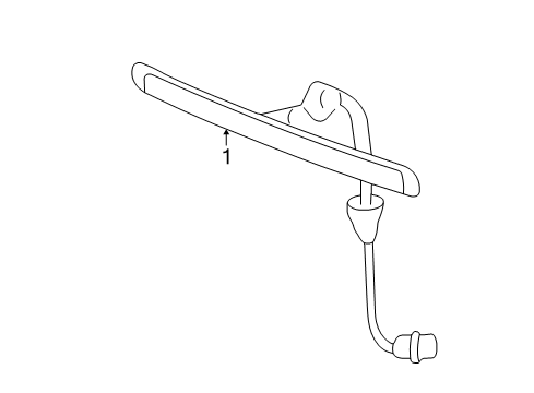 2005 Ford Mustang High Mount Lamps Diagram