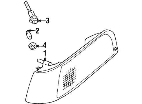 2000 Ford Crown Victoria Side Marker Lamps Diagram