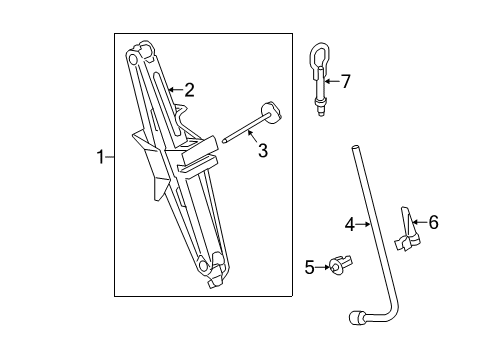 2021 Ford Transit Connect Jack & Components Diagram 3 - Thumbnail