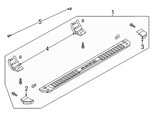 2021 Ford F-150 Running Board Diagram 15 - Thumbnail