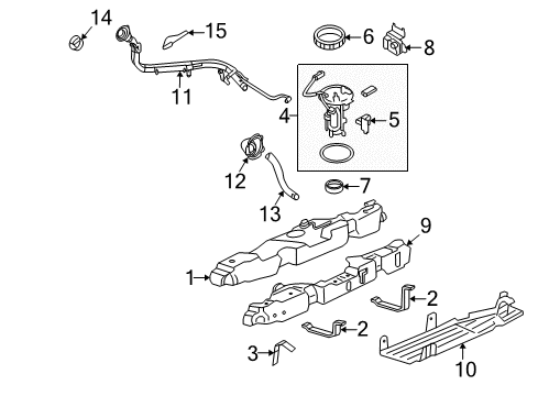 2009 Ford Explorer Fuel Supply Diagram