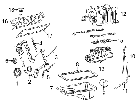 2003 Ford E-150 Intake Manifold Diagram 2 - Thumbnail