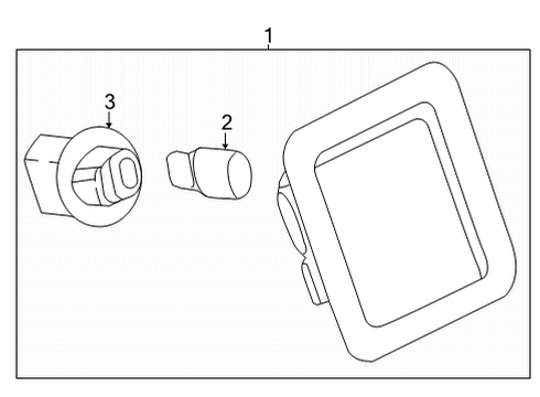 2021 Ford F-150 License Lamps Diagram