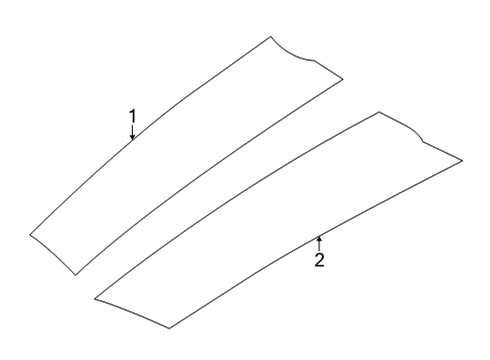 2023 Ford Mustang Stripe Tape Diagram 4 - Thumbnail