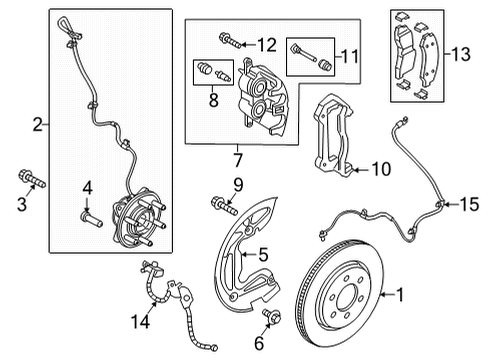 2022 Ford F-150 Anti-Lock Brakes Diagram 2 - Thumbnail