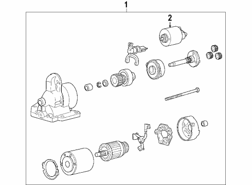 2008 Lincoln MKZ Starter Diagram