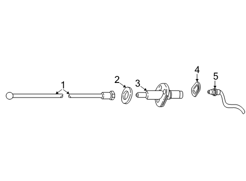 2000 Ford F-250 Super Duty Antenna & Radio Diagram