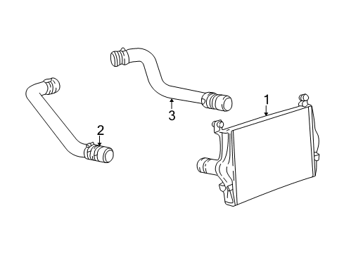 2003 Ford F-250 Super Duty Intercooler Diagram