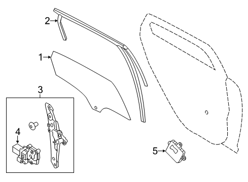 2015 Ford Focus Rear Door Diagram 3 - Thumbnail