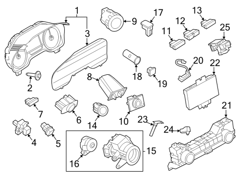 2022 Ford Expedition Ignition Lock Diagram 1 - Thumbnail