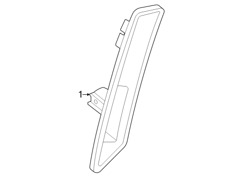 2024 Ford Mustang Side Marker Lamps Diagram