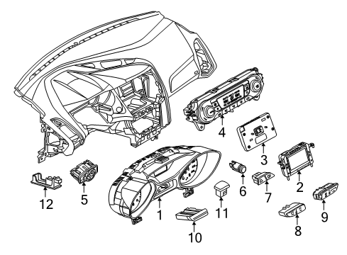 2016 Ford Focus Parking Aid Diagram 7 - Thumbnail