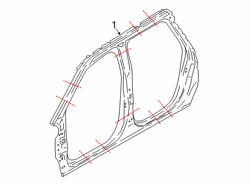 2023 Lincoln Navigator Uniside Diagram