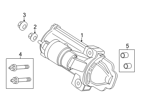 2016 Ford Transit-350 Starter, Electrical Diagram 1 - Thumbnail