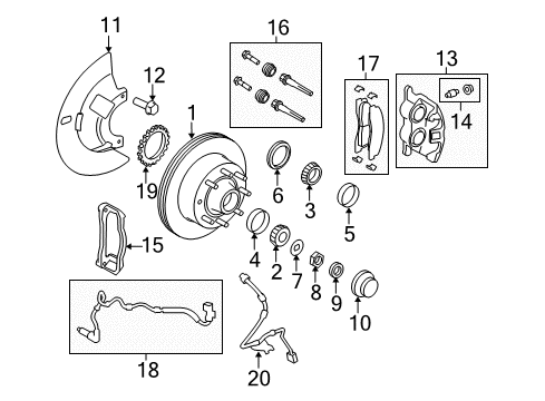 2014 Ford E-250 Anti-Lock Brakes Diagram 2 - Thumbnail