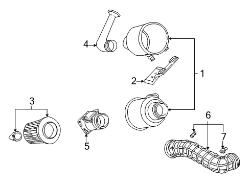 2001 Ford Explorer Air Intake Diagram