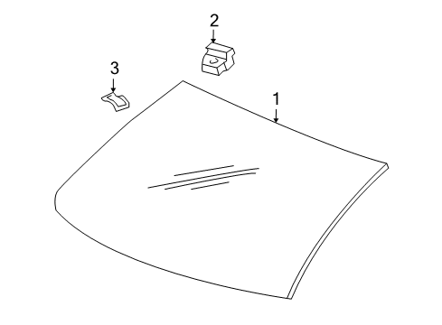 2009 Mercury Sable Back Glass Diagram