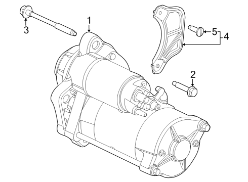 2024 Ford F-250 Super Duty Starter Diagram