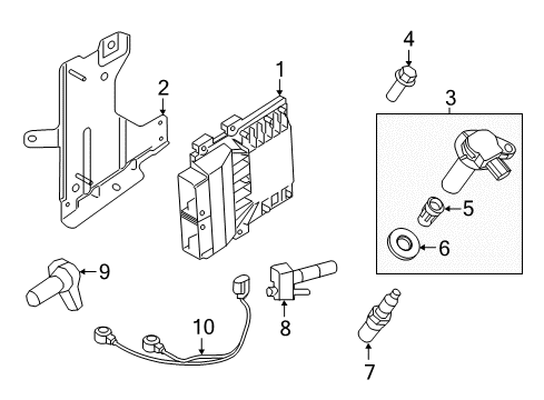 2017 Lincoln MKX Ignition System Diagram