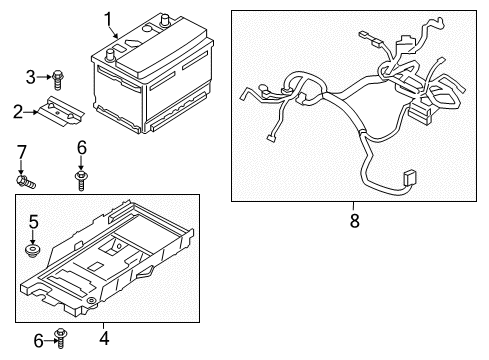 2017 Lincoln MKZ Battery Diagram 3 - Thumbnail