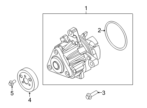 2015 Ford Explorer Water Pump Diagram 1 - Thumbnail