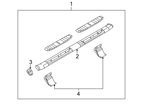 2007 Lincoln Mark LT Running Board Diagram