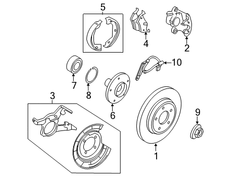 2007 Ford Escape Parking Brake Diagram