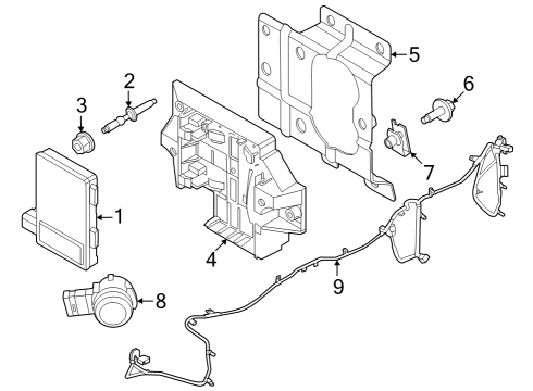 2023 Ford F-350 Super Duty Cruise Control Diagram