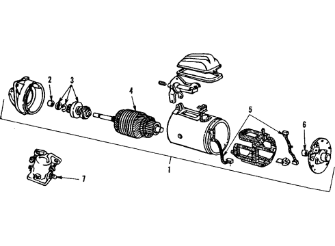 1988 Ford Escort Starter Diagram